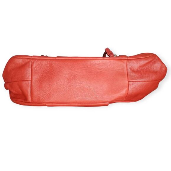 COACH VINTAGE PERSIMMON MADISON MAGGIE HOBO SHOULDER BAG & DUST BAG  EUC - Picture 9 of 12